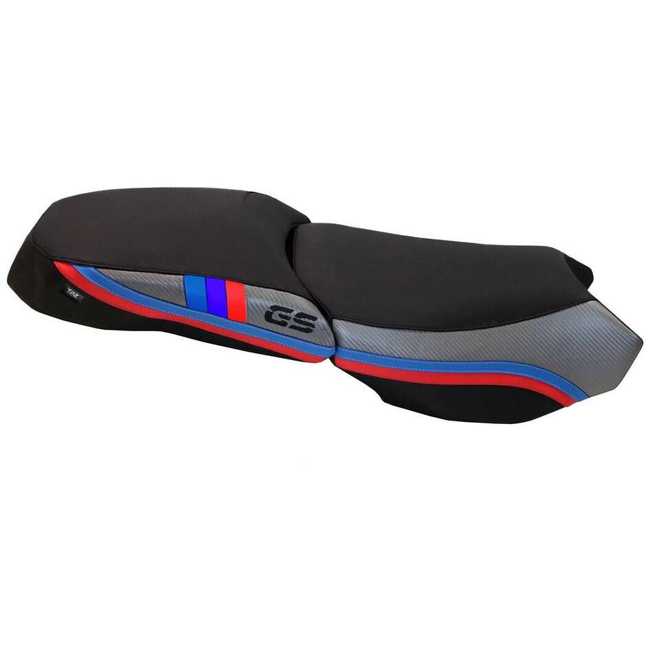 Housse de siège TPZ Italia spécifique pour BMW R 1200 GS Adventure (modèles 2013-2018) avec système de chauffage et de confort