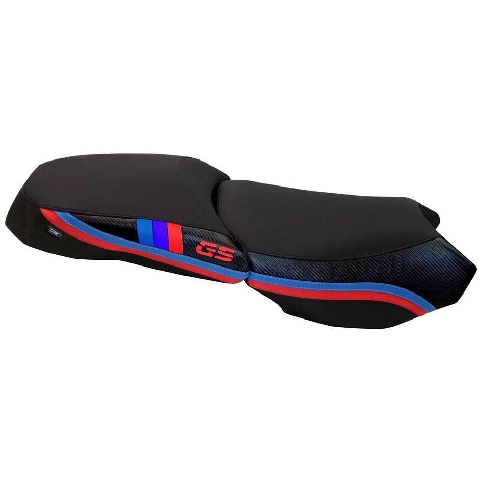 Housse de siège TPZ Italia spécifique pour BMW R 1200 GS Adventure (modèles 2013-2018) avec système de chauffage et de confort