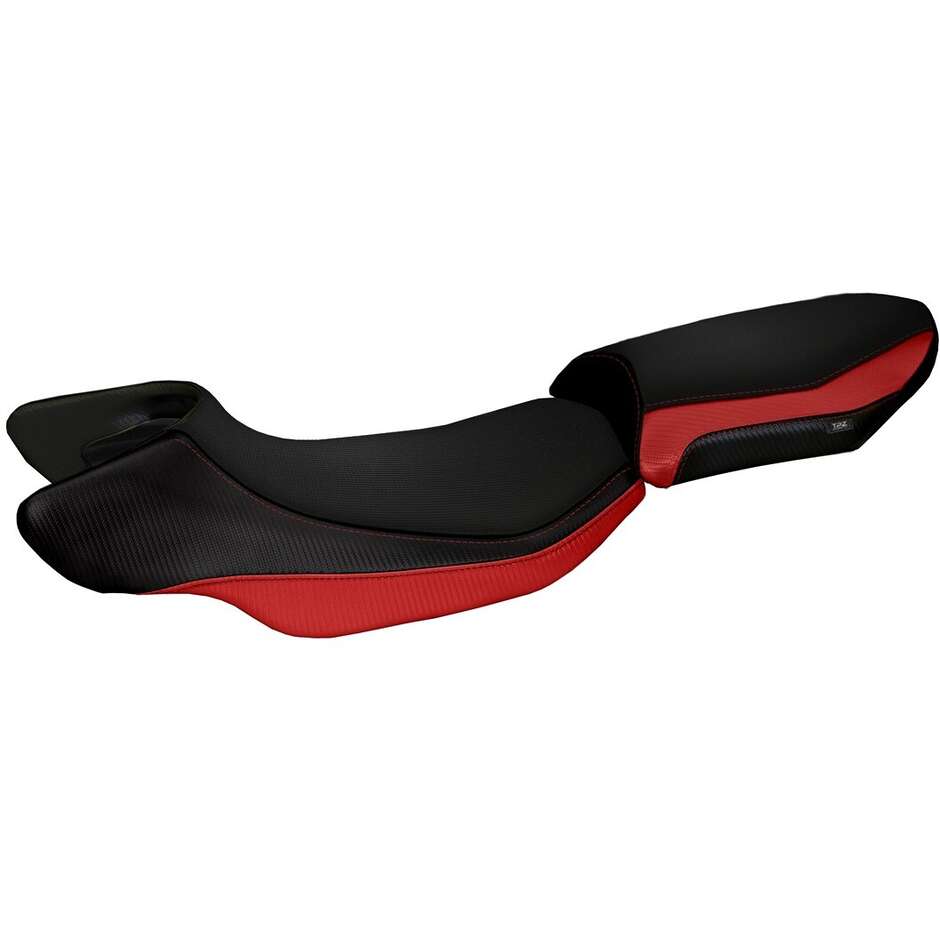 Housse de siège TPZ Italia spécifique pour BMW R 1200 R (modèles 2015-2018), couleur Aurelia, système confort.