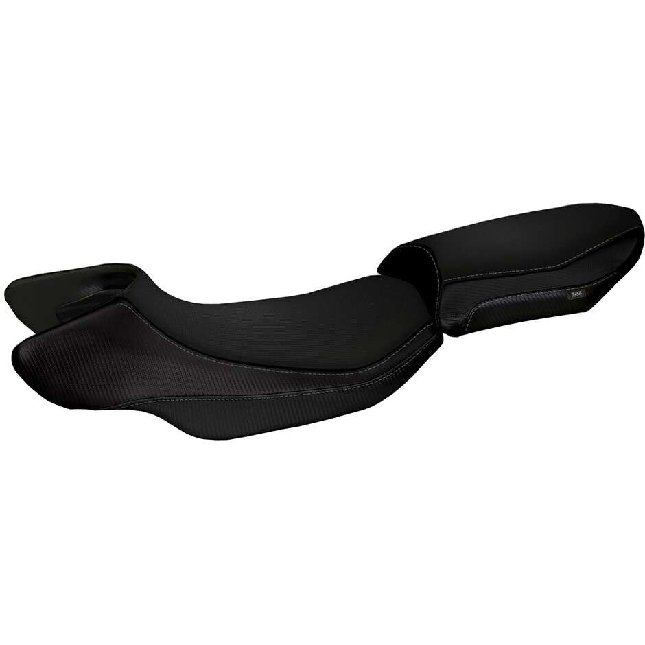 Housse de siège TPZ Italia spécifique pour BMW R 1200 R (modèles 2015-2018), couleur Aurelia, système confort.