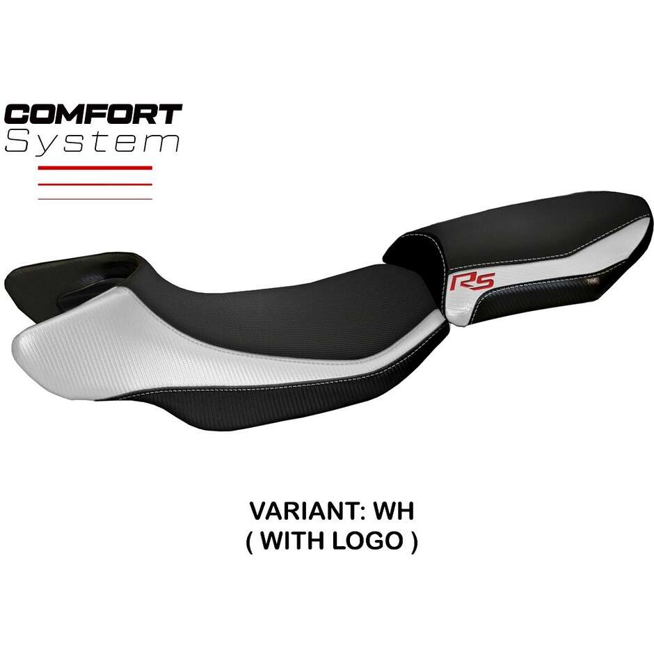Housse de siège TPZ Italia spécifique pour BMW R 1200 RS (modèles 2015-2019), coloris Aurelia, système confort RS