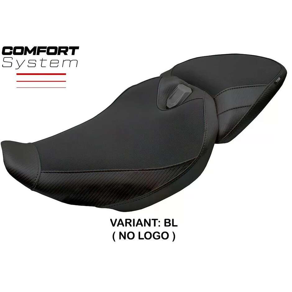 Housse de siège TPZ Italia spécifique pour BMW R 1300 R (modèles 2025-2026) avec système Remy Comfort.