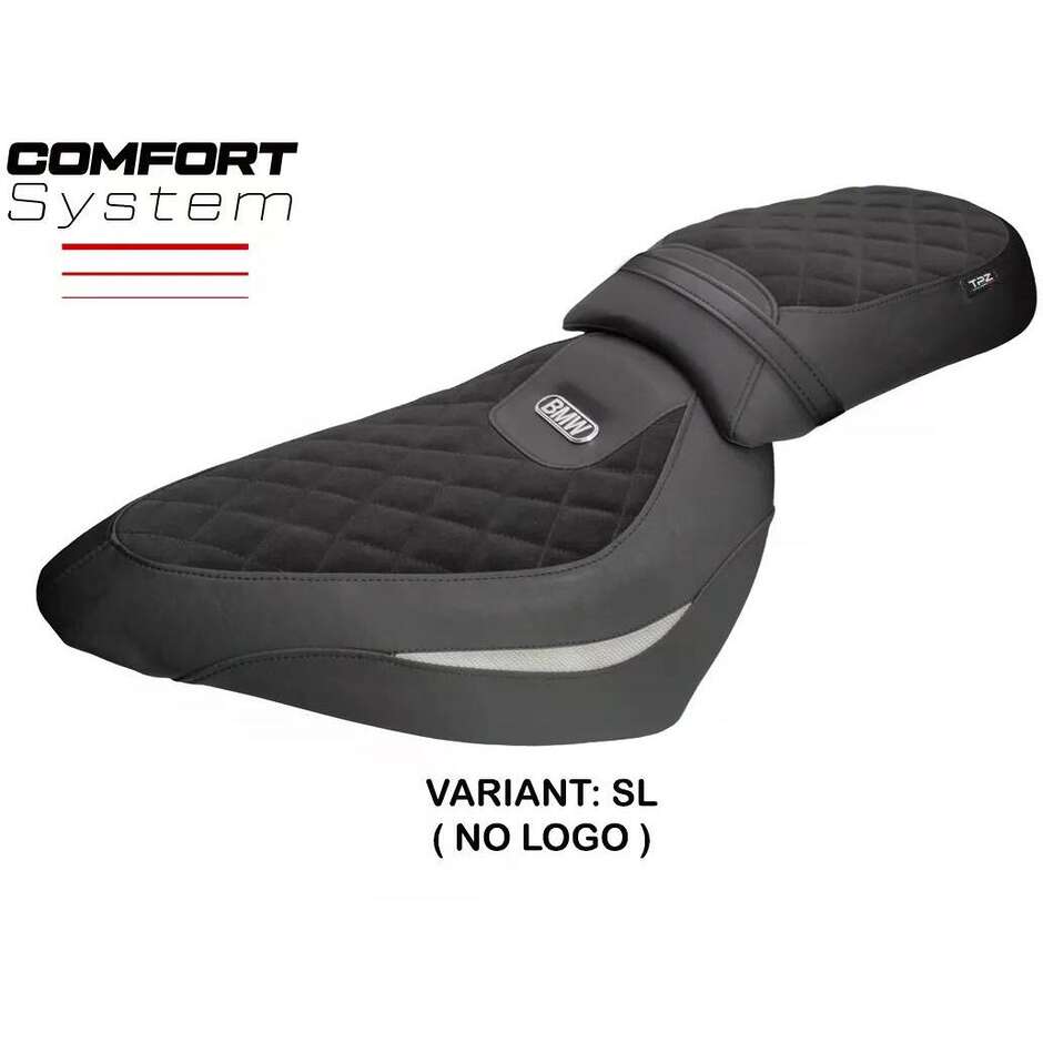 Housse de siège TPZ Italia spécifique pour BMW R 18 Classic (modèles 2021-2026) avec système de confort Teltow