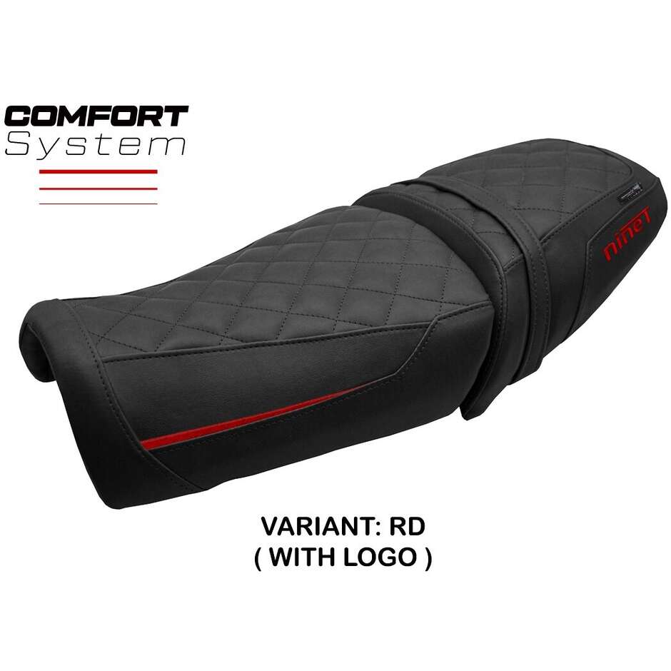Housse de siège TPZ Italia spécifique pour BMW R12 NINE T, modèle Ninette Comfort System 2025