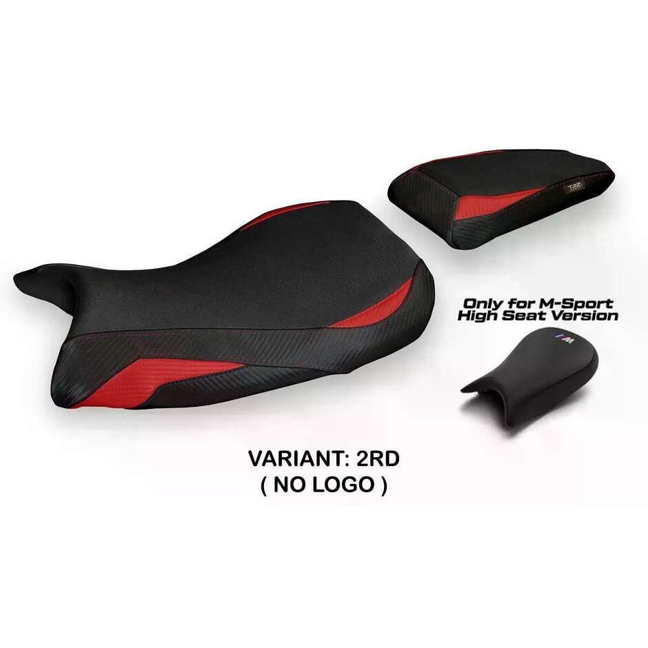 Housse de siège TPZ Italia spécifique pour BMW S 1000 R 2021-2025, modèle Petra