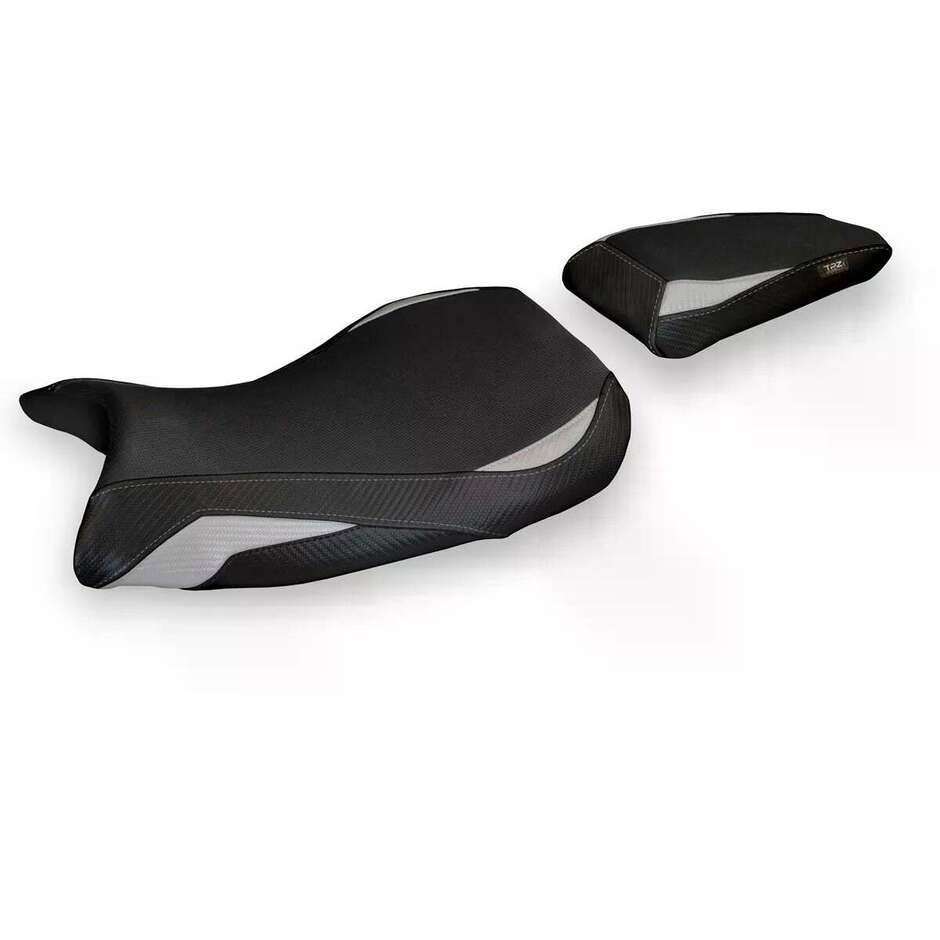 Housse de siège TPZ Italia spécifique pour BMW S 1000 R 2021-2025, modèle Petra