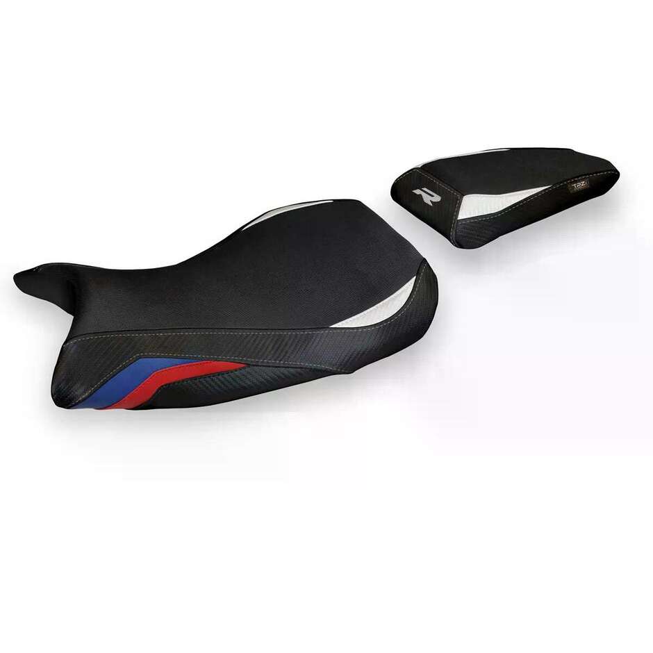 Housse de siège TPZ Italia spécifique pour BMW S 1000 R 2021-2025, modèle Petra