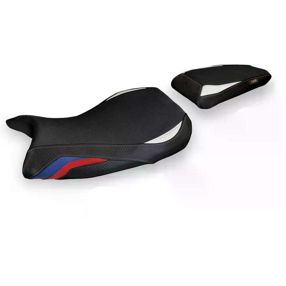 Housse de siège TPZ Italia spécifique pour BMW S 1000 R 2021-2025, modèle Petra
