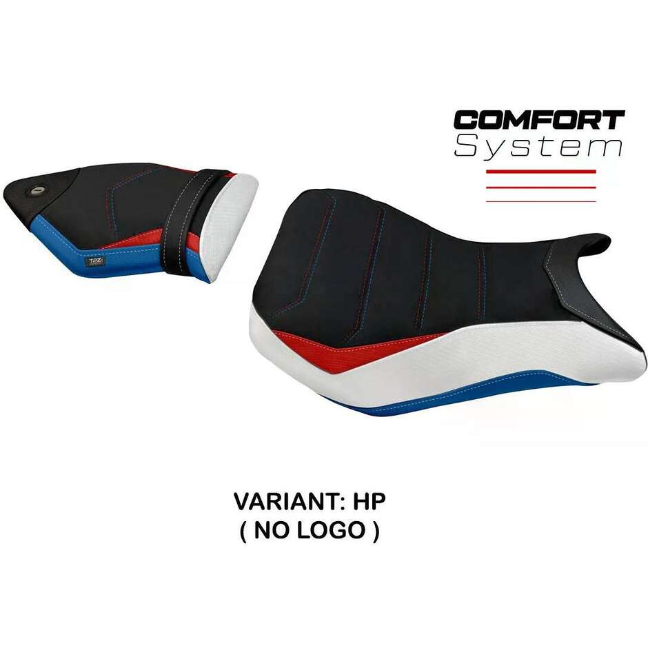 Housse de siège TPZ Italia spécifique pour BMW S 1000 R (modèles 2014-2020) avec système confort Spira 2