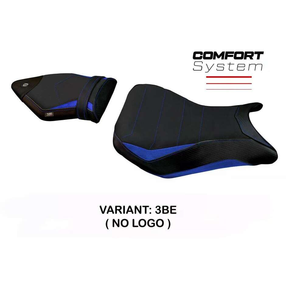 Housse de siège TPZ Italia spécifique pour BMW S 1000 R (modèles 2014-2020) avec système confort Spira 2