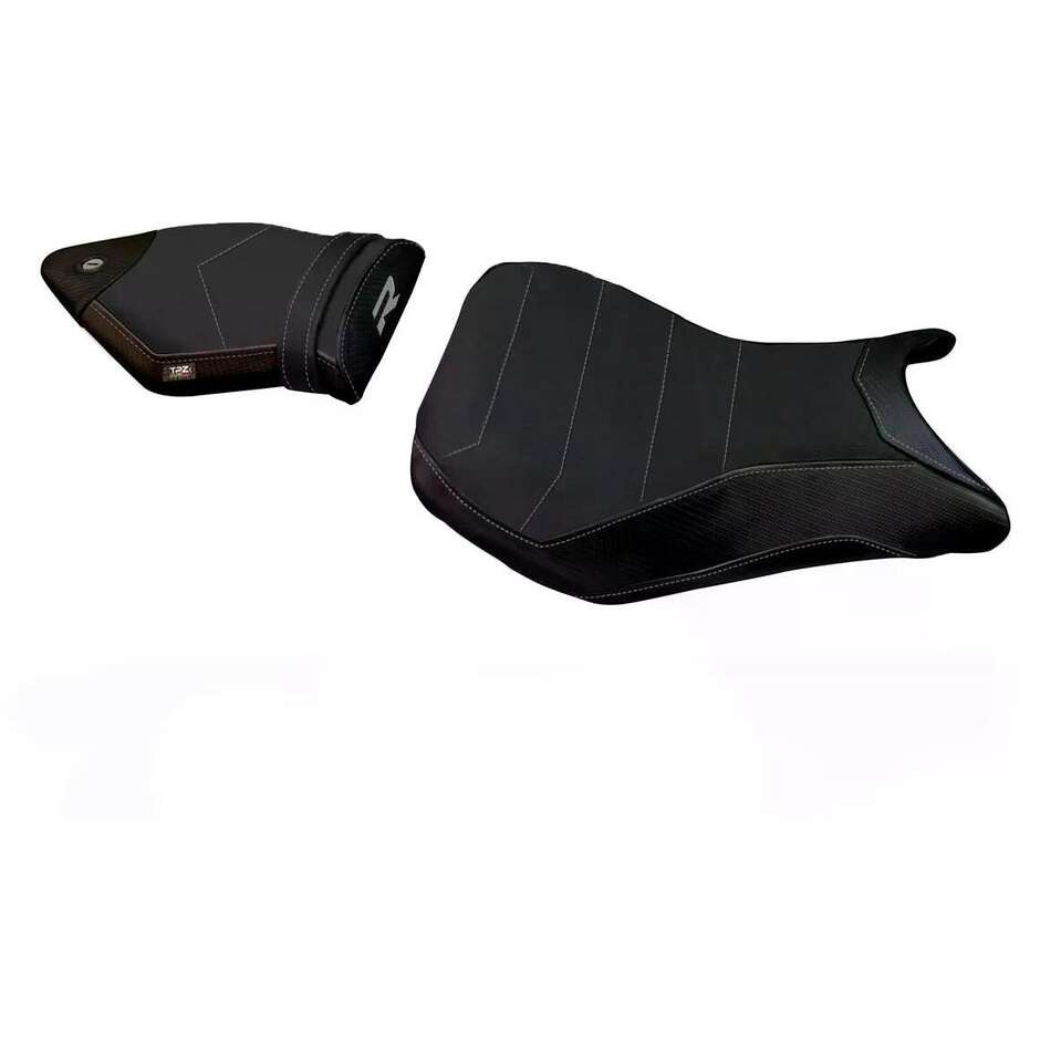 Housse de siège TPZ Italia spécifique pour BMW S 1000 R (modèles 2014-2020) avec système confort Spira 2