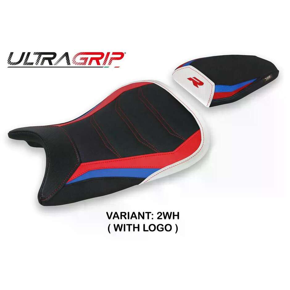 Housse de siège TPZ Italia spécifique pour BMW S 1000 R (modèles 2021-2025) Laiar hp Ultragrip