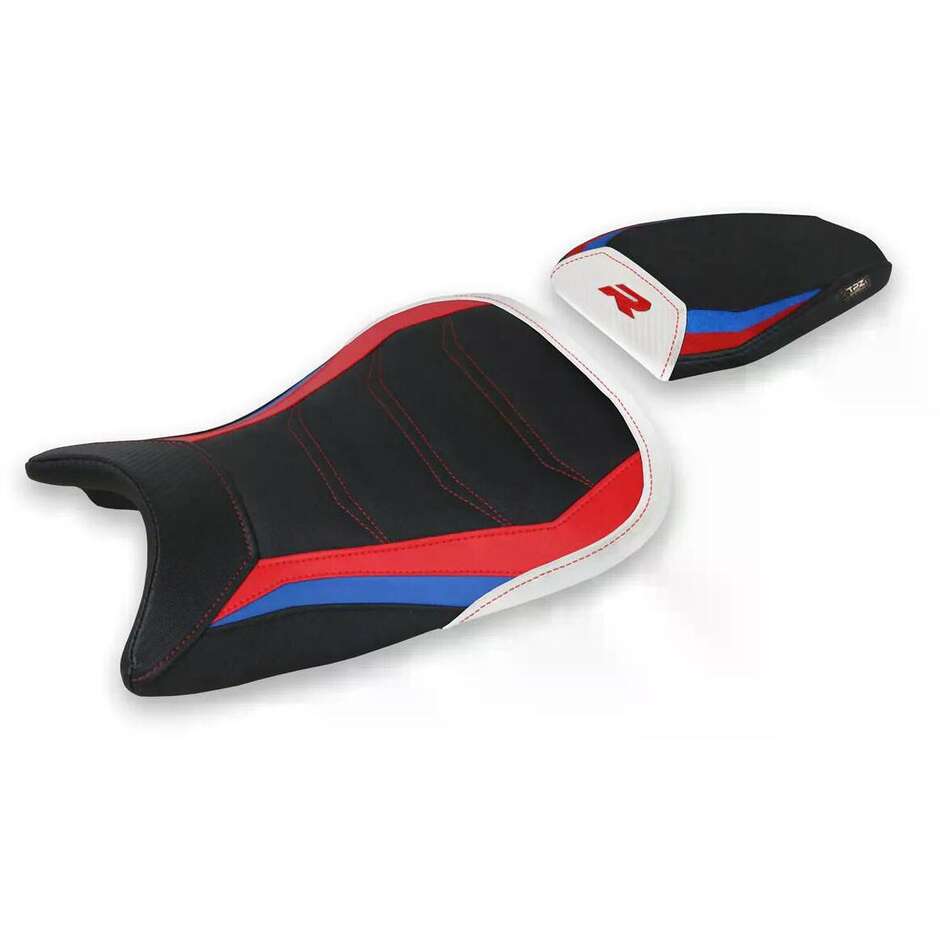 Housse de siège TPZ Italia spécifique pour BMW S 1000 R (modèles 2021-2025) Laiar hp Ultragrip