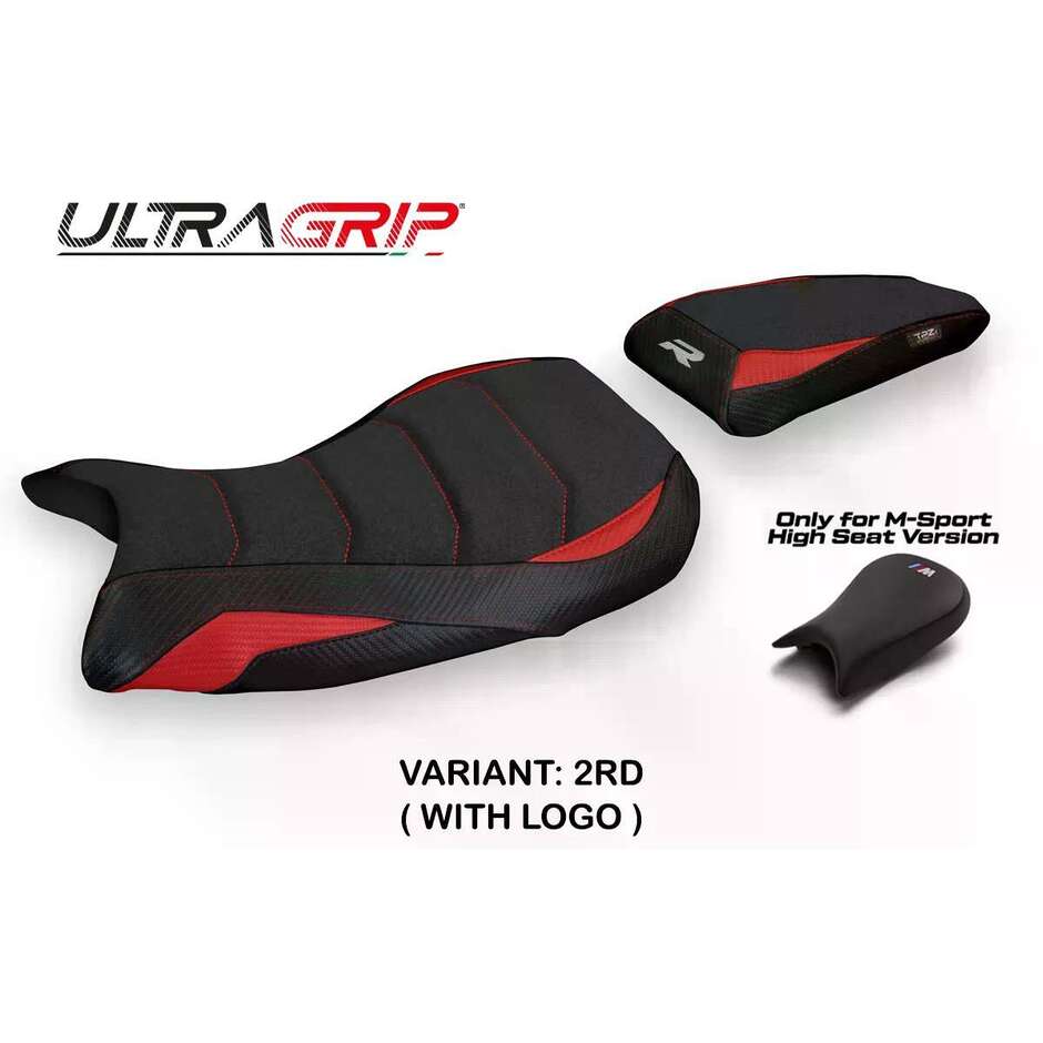 Housse de siège TPZ Italia spécifique pour BMW S 1000 R (modèles 2021-2025) Petra Ultragrip