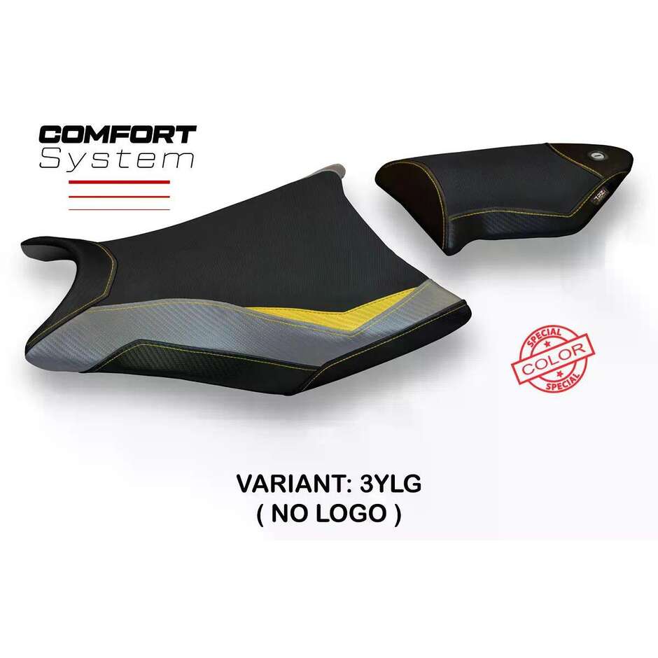Housse de siège TPZ Italia spécifique pour BMW S 1000 RR 2009-2011, modèle Essen, couleur spéciale, système confort