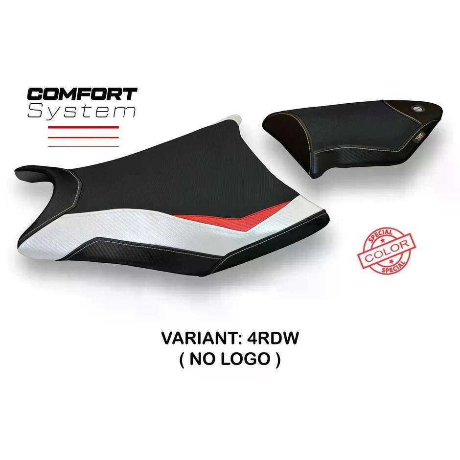 Housse de siège TPZ Italia spécifique pour BMW S 1000 RR 2009-2011, modèle Essen, couleur spéciale, système confort