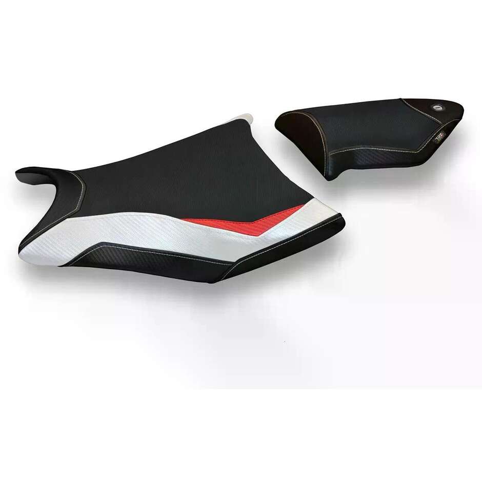 Housse de siège TPZ Italia spécifique pour BMW S 1000 RR 2009-2011, modèle Essen, couleur spéciale, système confort