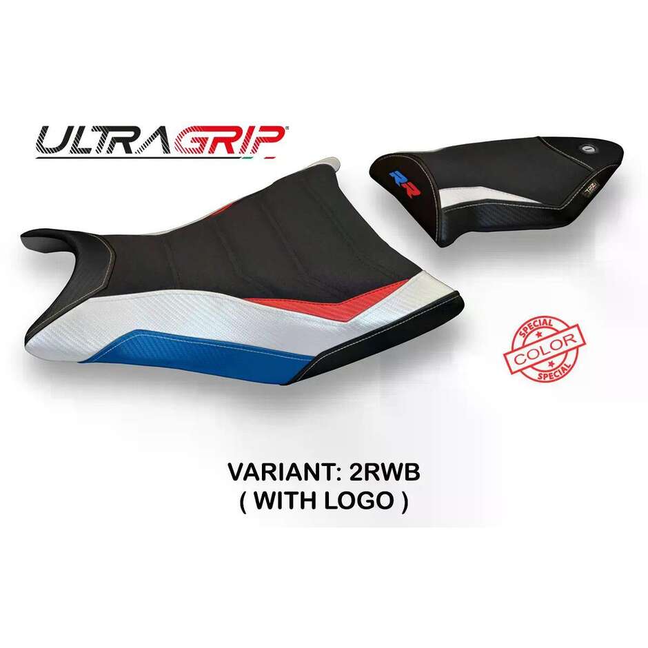 Housse de siège TPZ Italia spécifique pour BMW S 1000 RR (modèles 2009-2011), coloris Giuba Special Ultragrip