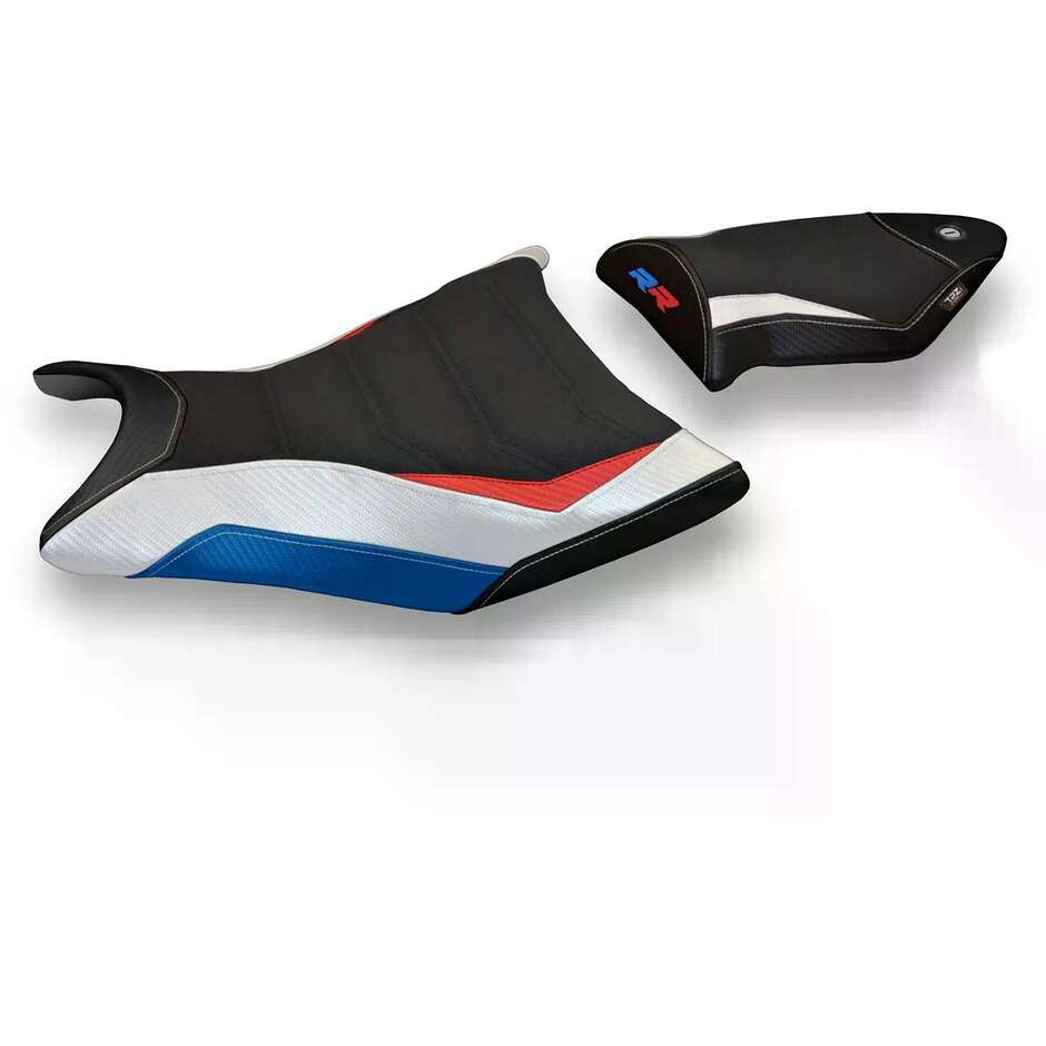 Housse de siège TPZ Italia spécifique pour BMW S 1000 RR (modèles 2009-2011), coloris Giuba Special Ultragrip