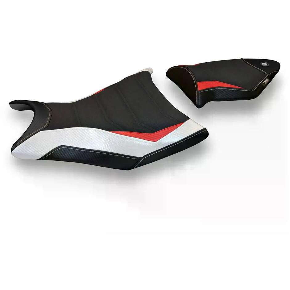 Housse de siège TPZ Italia spécifique pour BMW S 1000 RR (modèles 2009-2011), coloris Giuba Special Ultragrip
