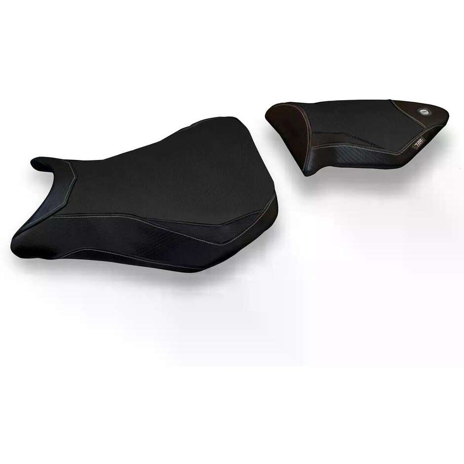 Housse de siège TPZ Italia spécifique pour BMW S 1000 RR (modèles 2012-2014) avec système de confort Dacca 2