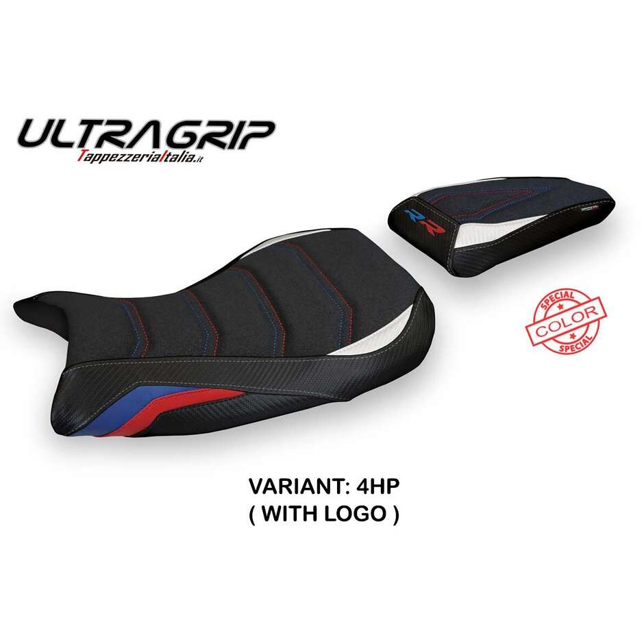 Housse de siège TPZ Italia spécifique pour BMW S 1000 RR (modèles 2019-2025) Atina 1 Ultragrip