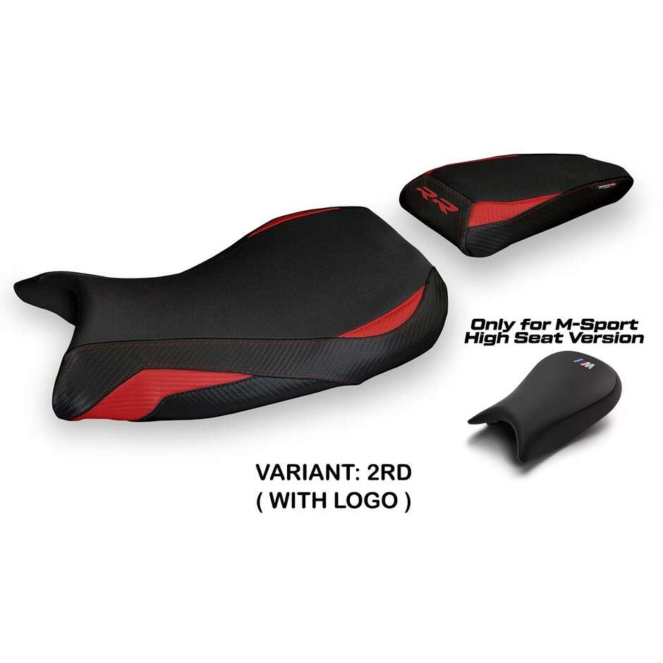 Housse de siège TPZ Italia spécifique pour BMW S 1000 RR MSport (modèles 2019-2025) Sevan 1