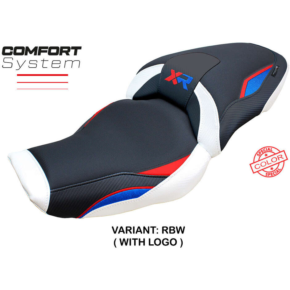 Housse de siège TPZ Italia spécifique pour BMW S 1000 XR 2024-2025, modèle Linz Comfort System