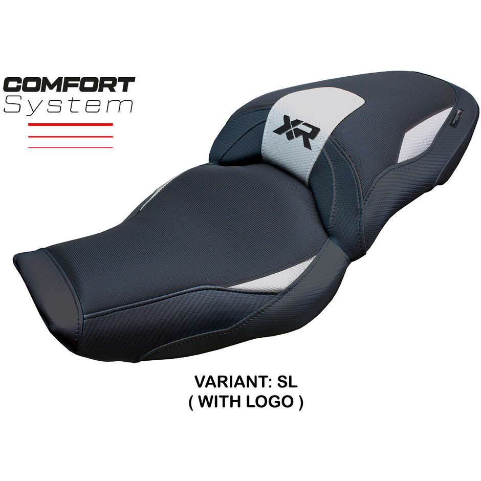 Housse de siège TPZ Italia spécifique pour BMW S 1000 XR 2024-2025, modèle Linz Comfort System