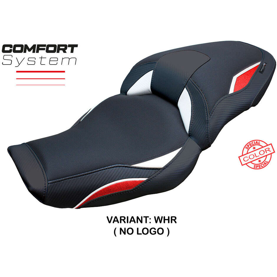 Housse de siège TPZ Italia spécifique pour BMW S 1000 XR 2024-2025, modèle Linz Comfort System
