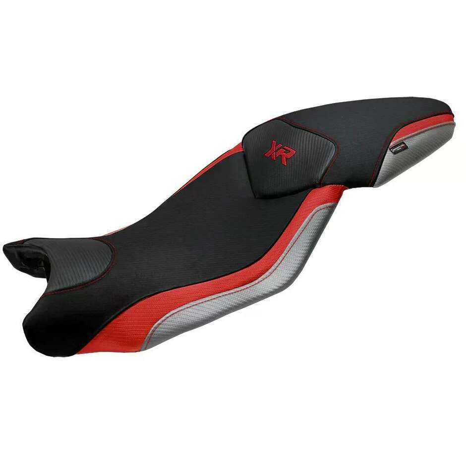 Housse de siège TPZ Italia spécifique pour BMW S 1000 XR (modèles 2015-2019), coloris Ardea, système confort.