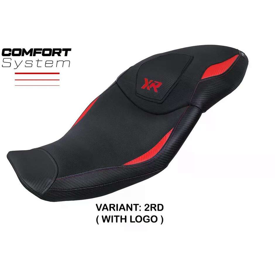 Housse de siège TPZ Italia spécifique pour BMW S 1000 XR (modèles 2020-2023), système de confort Dresden
