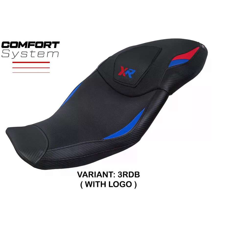 Housse de siège TPZ Italia spécifique pour BMW S 1000 XR (modèles 2020-2023), système de confort Dresden