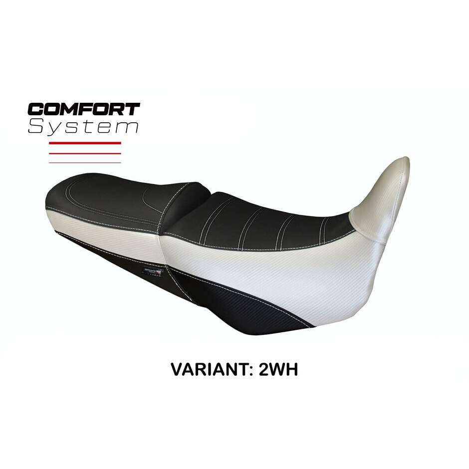 Housse de siège TPZ Italia spécifique pour Honda Varadero 1000 (modèles 1999-2011), système de confort Vigevano