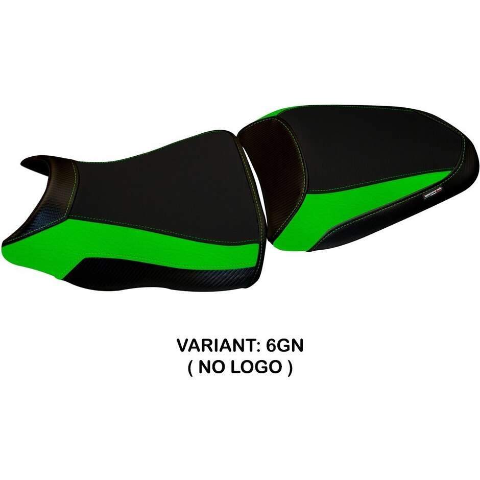 Housse de siège TPZ Italia spécifique pour Kawasaki ER-6N / ER-6F 2012 - 2016 modèle Leeds 1