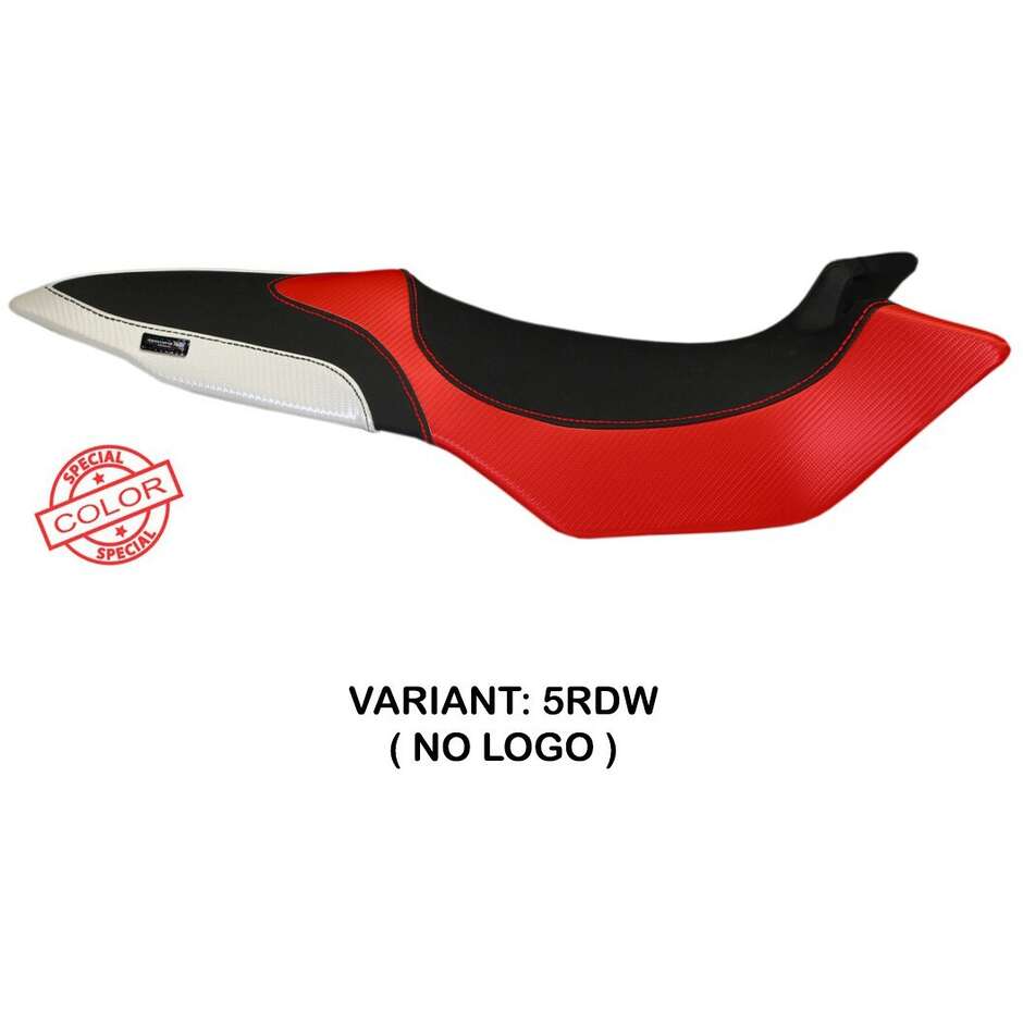 Housse de siège TPZ Italia spécifique pour MV Agusta Brutale 675 / 800 2012 - 2015 modèle Biella couleur spéciale