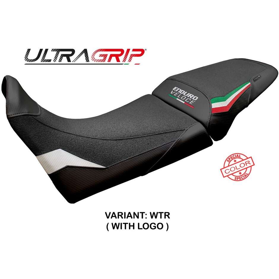 Housse de siège TPZ Italia spécifique pour MV Agusta Enduro Veloce 2024 - 2025 modèle Hajek Ultragrip