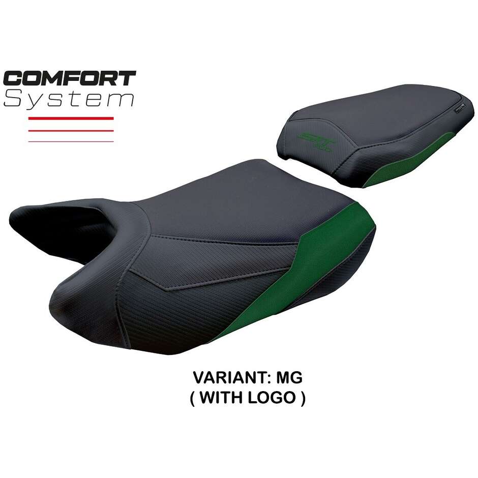Housse de siège TPZ Italia spécifique pour QJ Motor SRT 800 X / S / SX (modèles 2023-2025) - Système de confort Wuhai