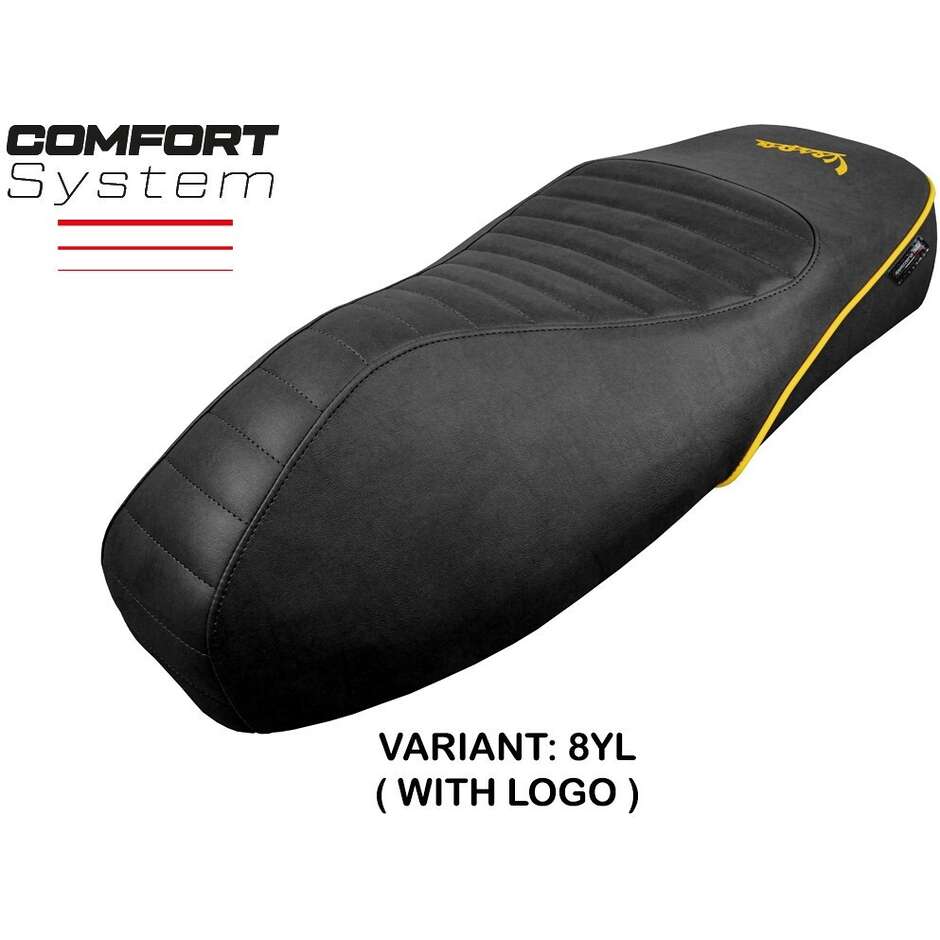 Housse de siège TPZ Italia spécifique pour Vespa GTS 125/150/300 (modèles 2009-2024) - Système de confort Panarea