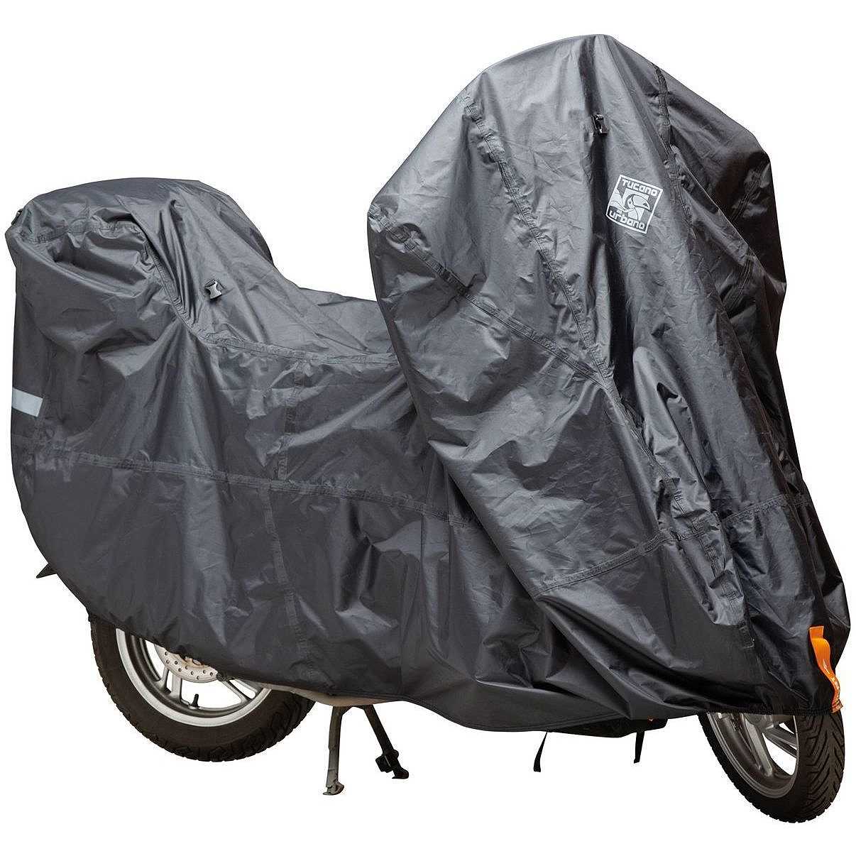 Housse Bâche Protection pour Moto Quad ATV Extérieure Anti -UV XXXL Noir