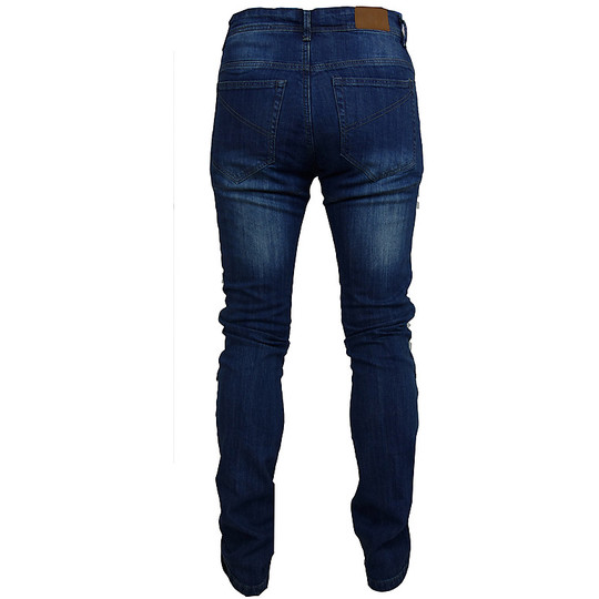 Humans HM87 New Lady Technical Motorcycle Jeans Stretch with Woman Reinforcements