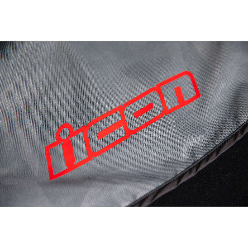 Icon AIRFORM BATTLESCAR Gray Fabric Motorcycle Jacket
