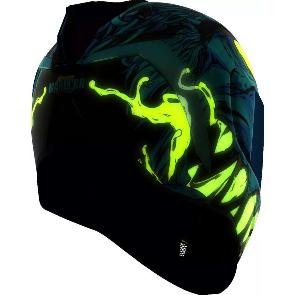 Icon AIRFORM Mips Manik'RR Full Face Motorcycle Helmet Blue