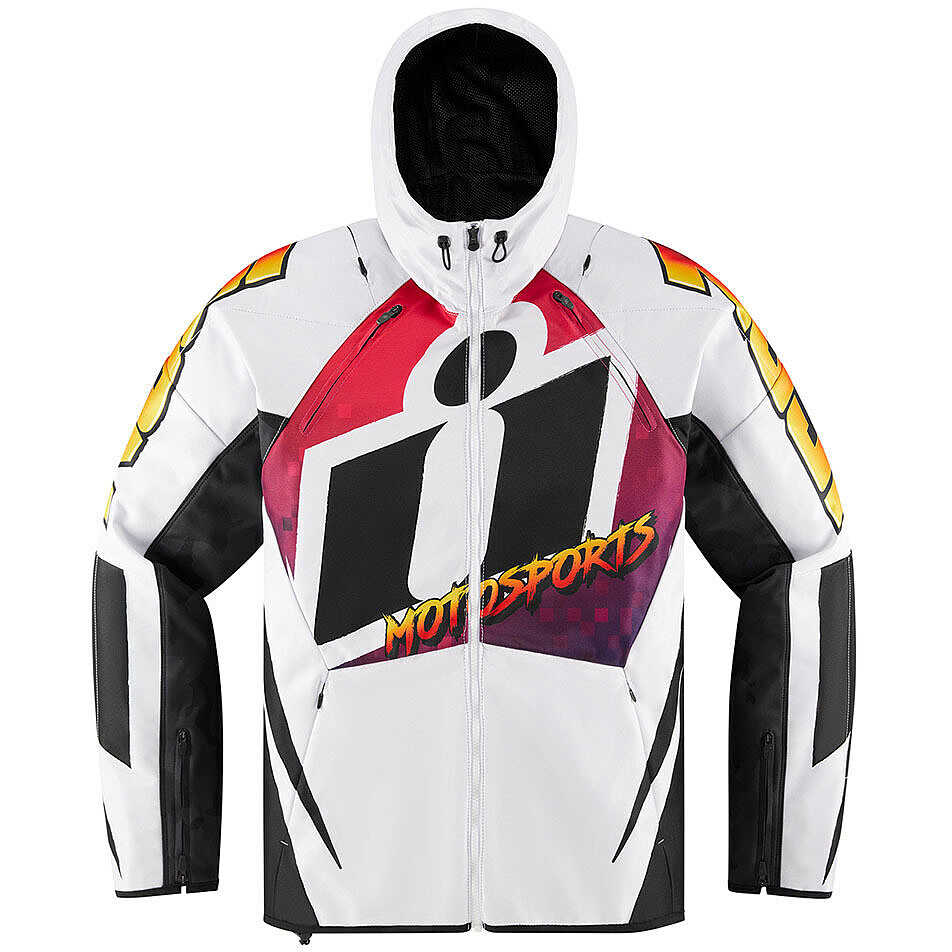 Icon AIRFORM Qaurterflash Fabric Motorcycle Jacket For Sale Online