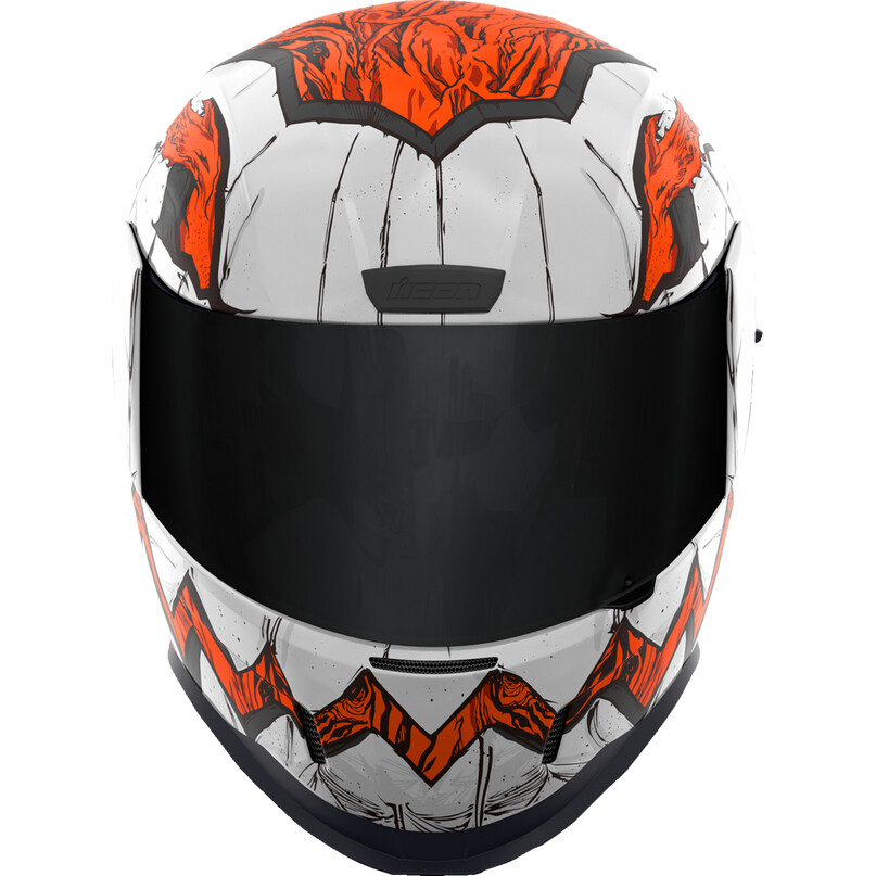 ICON AIRFORM TRICK OR STREET 3 Full Face Motorcycle Helmet White