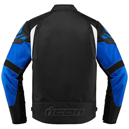 Icon AUTOMAG2 Fabric Motorcycle Jacket Black Blue