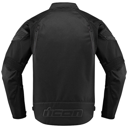 Icon AUTOMAG2 Stealth Fabric Motorcycle Jacket Black