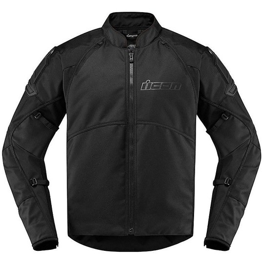 Icon AUTOMAG2 Stealth Fabric Motorcycle Jacket Black