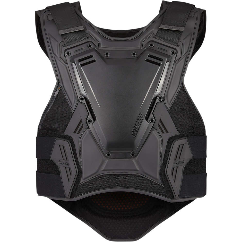 Icon FIELD ARMOR 3 STEALTH Total Harness Protection Schwarz