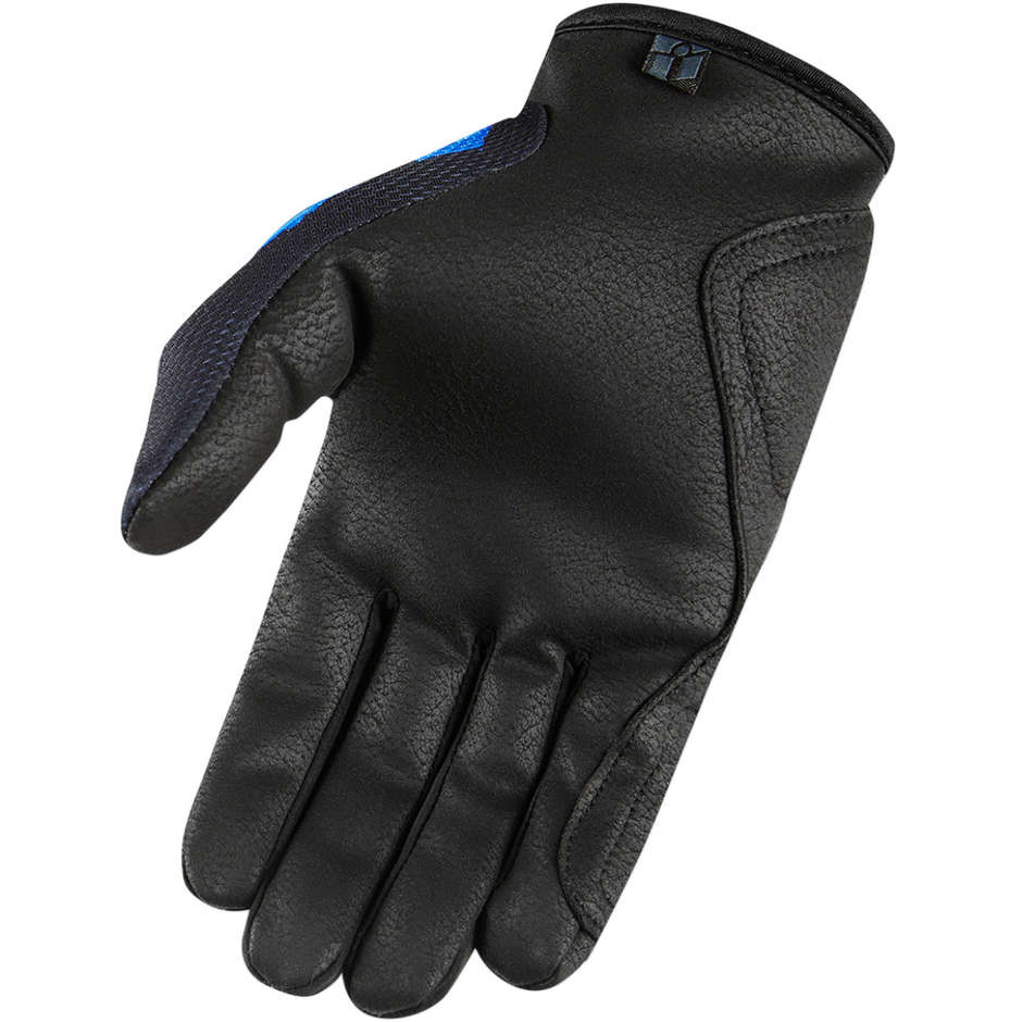 Icon HOOLIGAN Black Sport Fabric Motorcycle Gloves